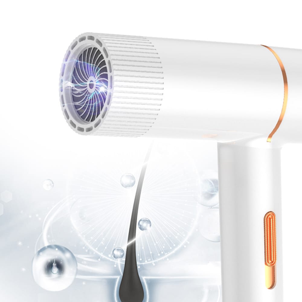 مجفف شعر إحترافي بقوة 800 واط و3 سرعات لتجفيف وتصفيف الشعر لون متعدد الالوان