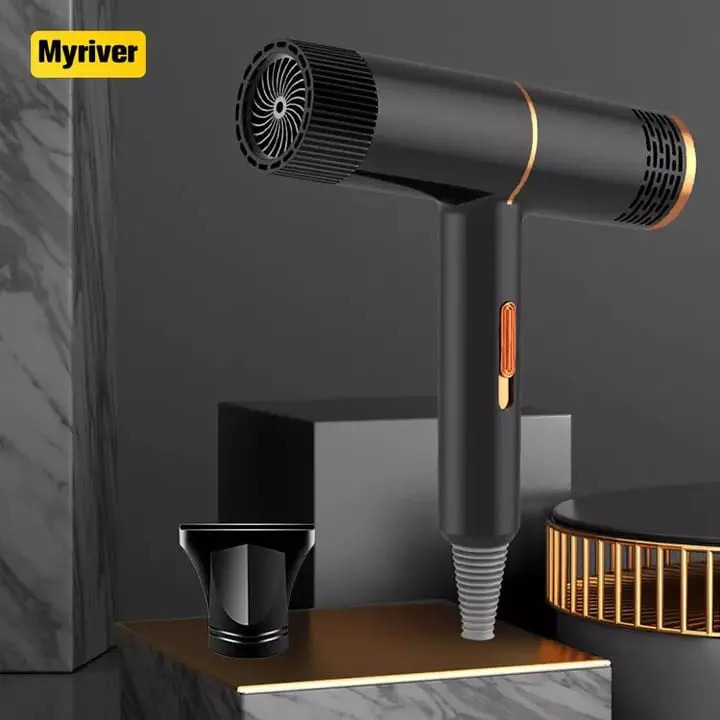 مجفف شعر إحترافي بقوة 800 واط و3 سرعات لتجفيف وتصفيف الشعر لون متعدد الالوان