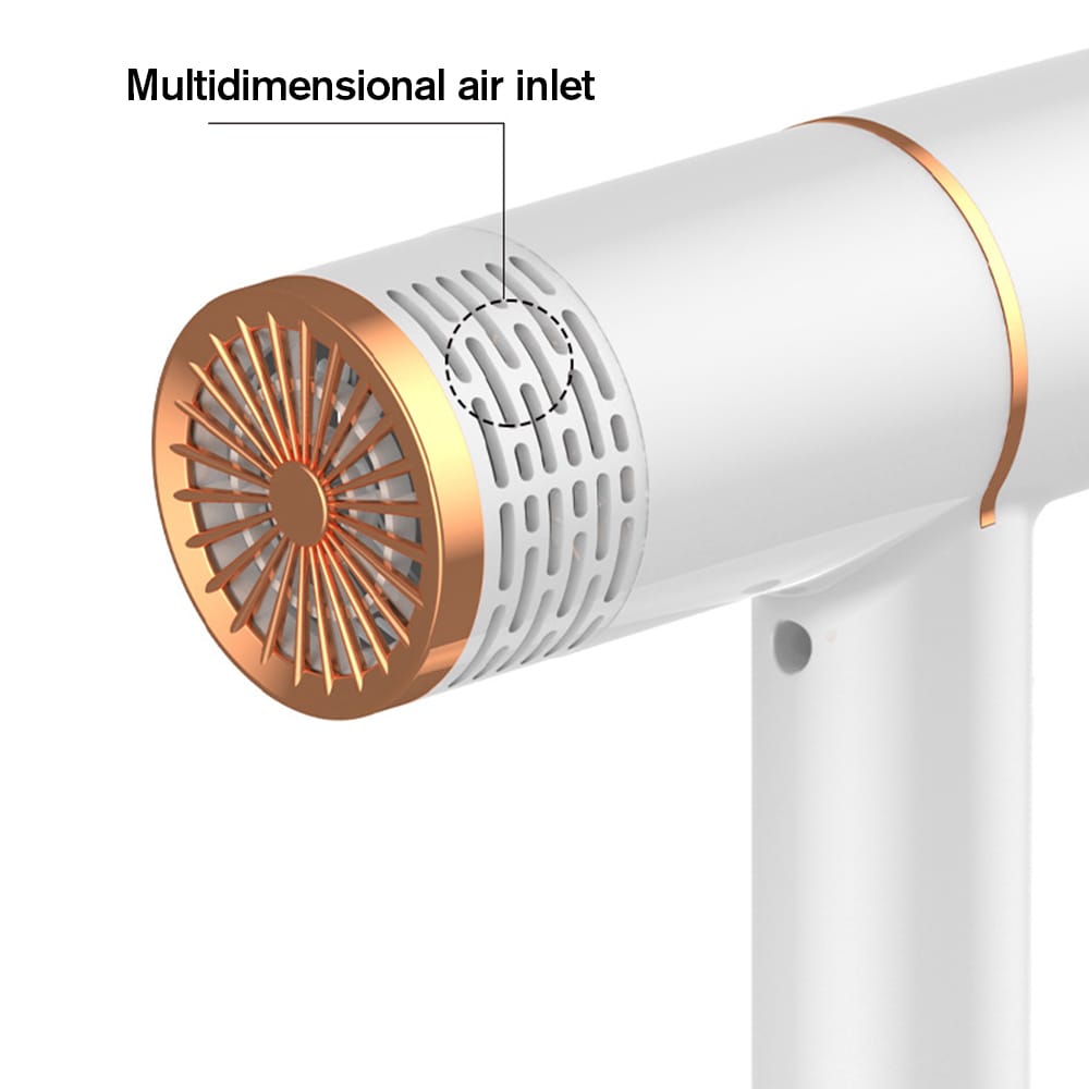 مجفف شعر إحترافي بقوة 800 واط و3 سرعات لتجفيف وتصفيف الشعر لون متعدد الالوان