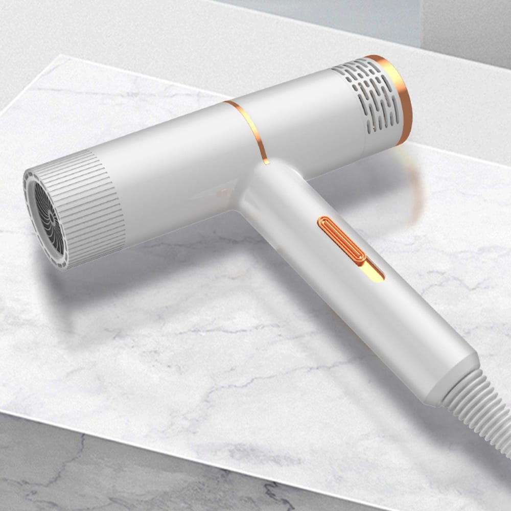 مجفف شعر إحترافي بقوة 800 واط و3 سرعات لتجفيف وتصفيف الشعر لون متعدد الالوان